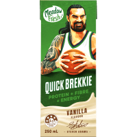 Quick Brekkie Vanilla Flavour UHT Milk (250ml)