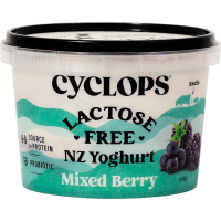 Probiotic Thick & Creamy Mixed Berry Lactose Free NZ Yoghurt (500g)
