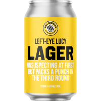 Left Eye Lucy Lager (330ml)