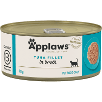 Tuna Fillet In Broth Wet Cat Food (70g)