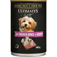 Ultimates Chicken Mince in Gravy Dog Food (400g)