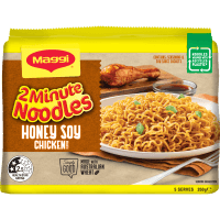 2-Minute Honey Soy Chicken Noodles (5 x 70g)