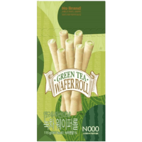 Green Tea Wafer Roll (115g)