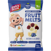 Banana + Blueberry Fruit Melts Baby Snack 9+ Months (8g)
