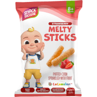 Strawberry Melty Sticks Baby Snack 8+ Months (16g)