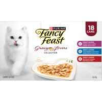 Gravy Lovers Collection Variety Pack Wet Cat Food (18 x 85g)