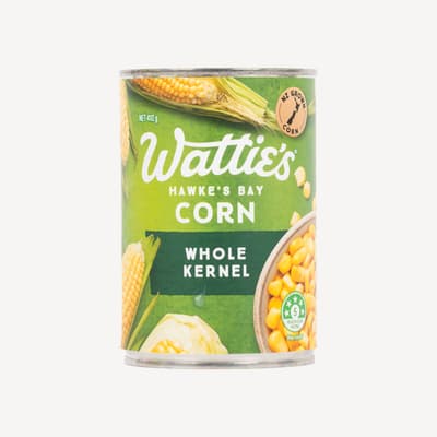 Watties Whole Corn Kernels 410g