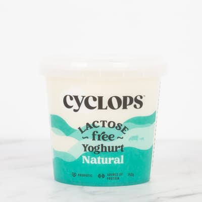 Cyclops Lactose Free Natural Yoghurt 750g
