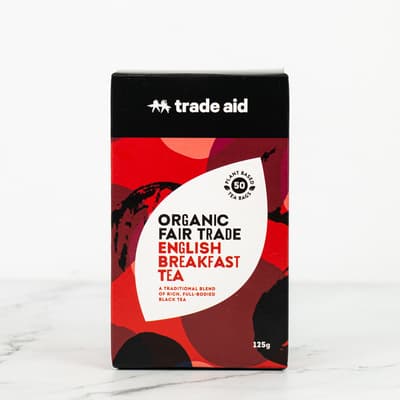Trade Aid English Breakfast Tea Bags 50 Pack