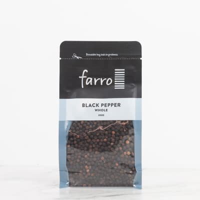 Farro Black Peppercorns Whole 200g