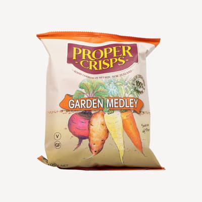 Proper Crisps Garden Medley 100g