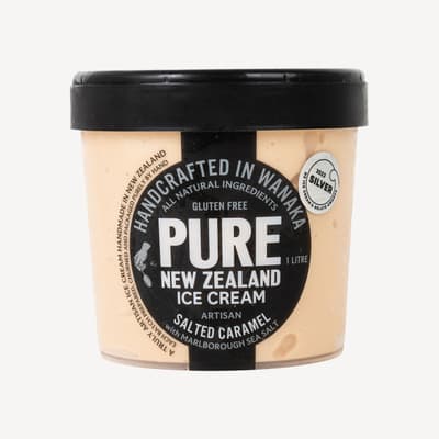Pure Nz Salted Caramel Ice Cream 1l