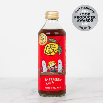 Petes Natural Raspberry Kola 300ml