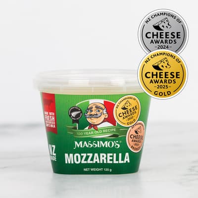 Massimos Fresh Mozzarella Cheese 125g