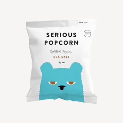 Serious Popcorn Sea Salt 18g