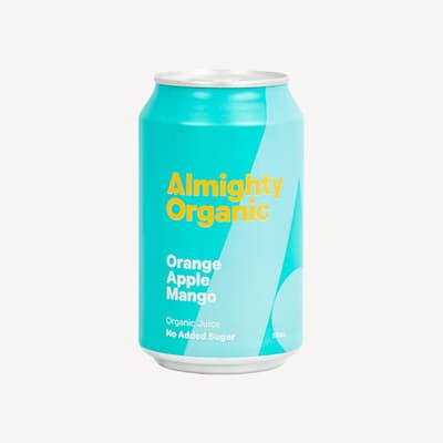 Almighty Orange Apple And Mango Organic Juice 330ml