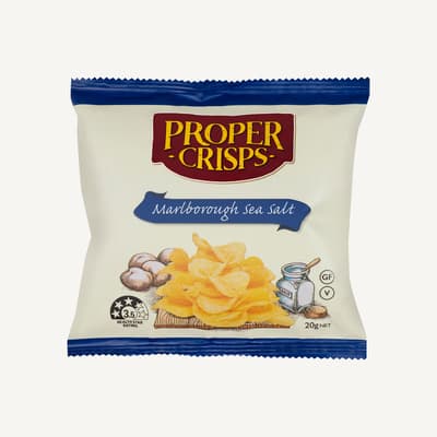 Proper Crisps Marlborough Sea Salt 20g